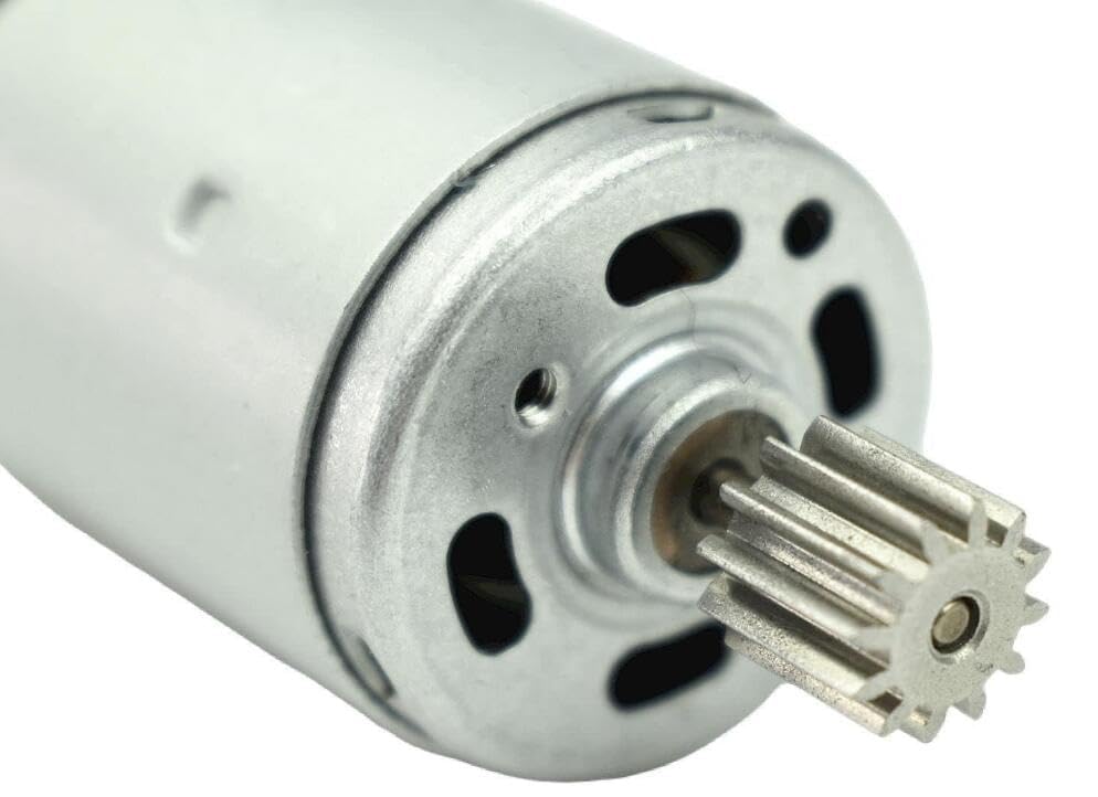 Chancs Gear Electric 390 Motor Dc 6V 19000Rpm Diy Model Making Parts With 12-Tooth Gear 2Pcs With Replace Rs-380