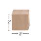 Hand2Mind Foam Wood-Look Geometric Solid Blocks (Set Of 12)