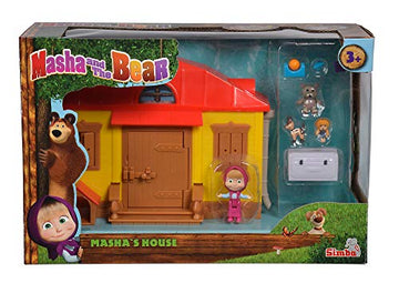 Simba Masha And The Bear Masha’S House Playset Toys For Kids, Ages 3+
