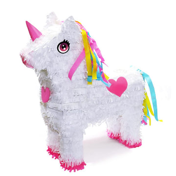 Paper Master Unicorn Pinata for Unicorn Party Favor, Magical Unicorn Party Supplies Birthday Party Supplies with Multi Color Hai