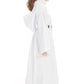 Rodwake Children'S Princess Cosplay Costume Girls White Tunic Hooded Robe Halloween Kids Outfit