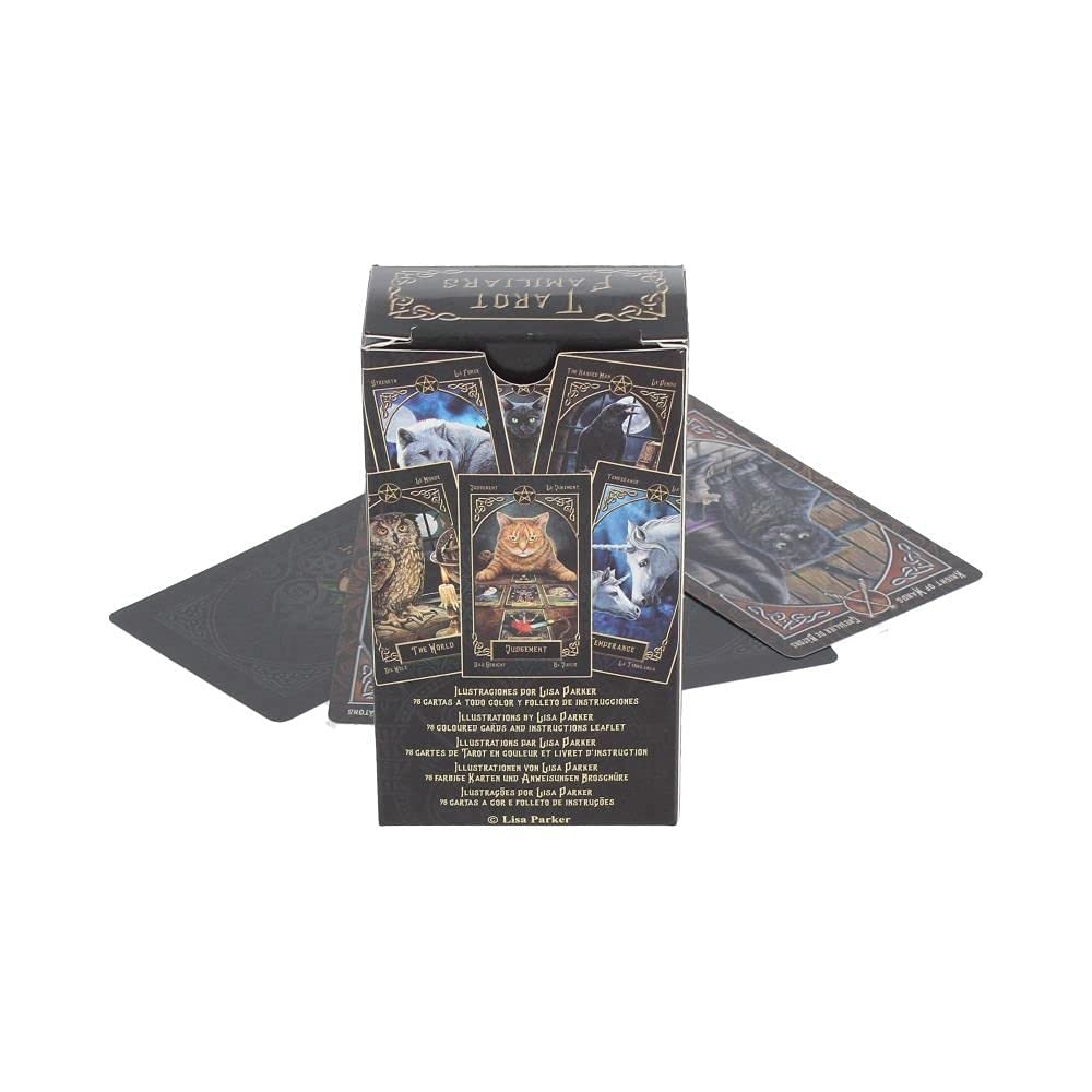 Nemesis Now Lisa Parker Familiar Tarot Cards 12Cm Black