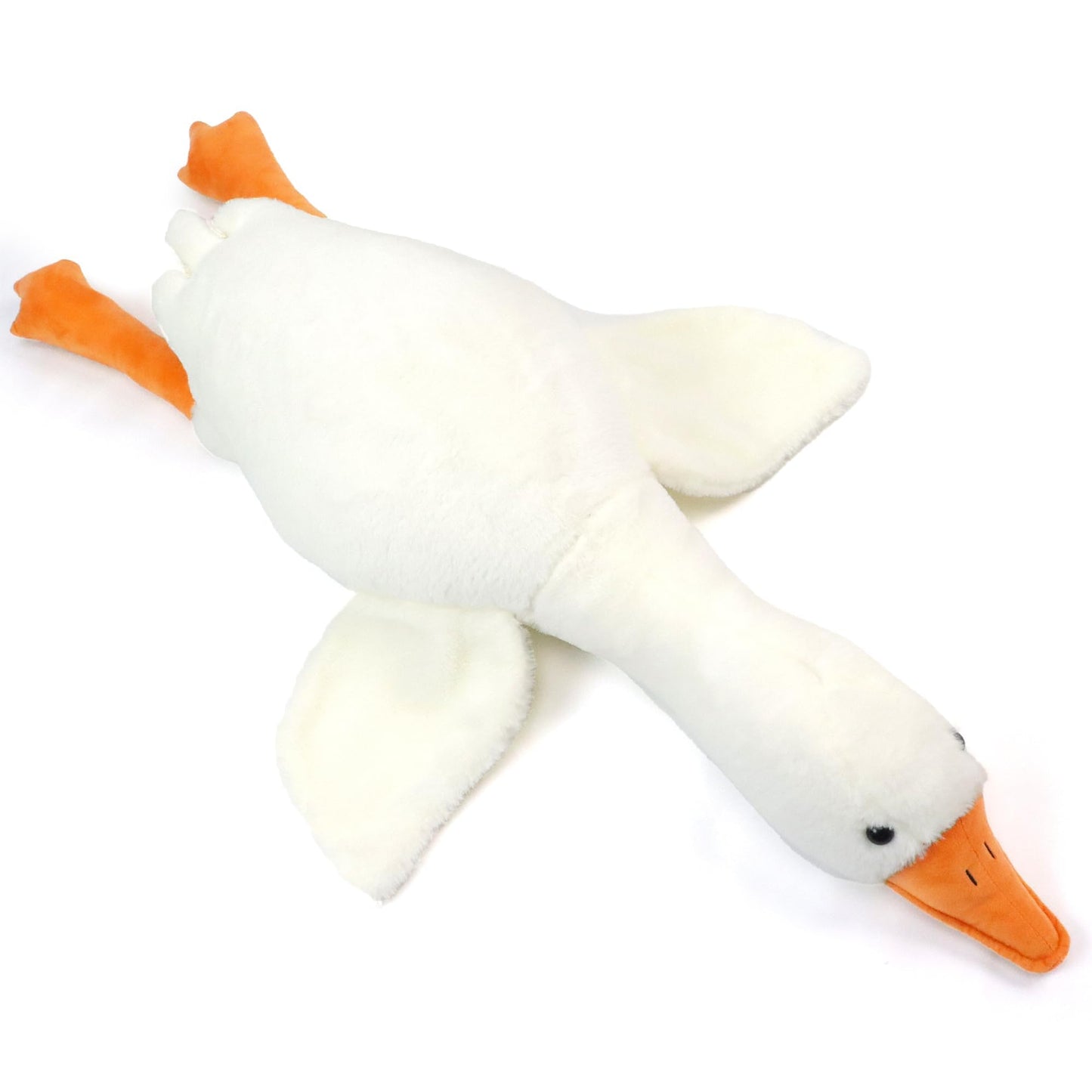 Heionia Duck Stuffed Animal Goose Stuffed Animal Duck Plush Toy Giant Goose Plush Duck Plushies Swan Hugging Pillow(63Inch/160Cm