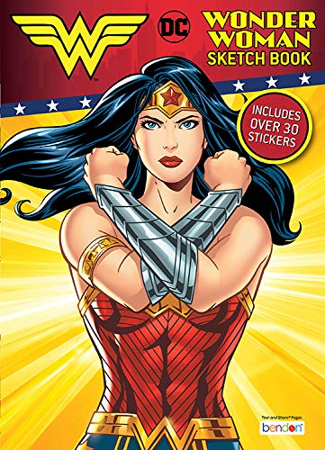 DC Shop Wonder Woman Coloring and Activity Super Set ~ 2 Wonder Woman Books with Super Hero Girls Stickers (Wonder Woman Party P