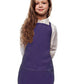 Purple Kids Art Smock, Apron, Extra Large, Poly/Cotton Twill Fabric