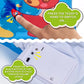 WOW! STUFF CoComelon JJ Musical Sleep Soother Toy - Plays 6 Bedtime Songs, Night Light, Blue, for Toddlers Ages 2-5