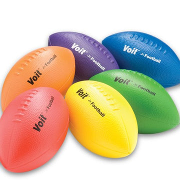 Voit Coated Foam 9 3/4' Football Set Of 6