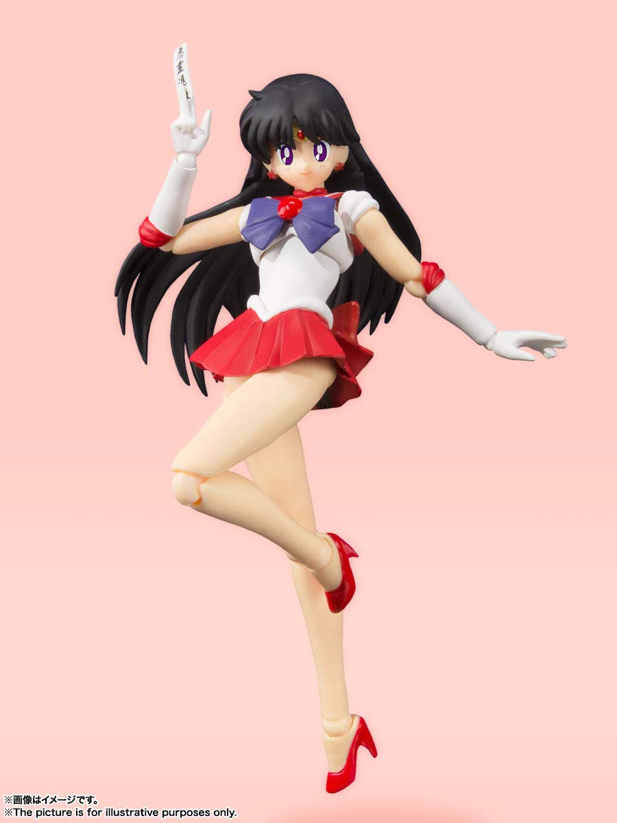 TAMASHII NATIONS - Pretty Guardian Sailor Moon - Sailor Mars -Animation Color Edition-, Bandai Spirits S.H.Figuarts Action Figur