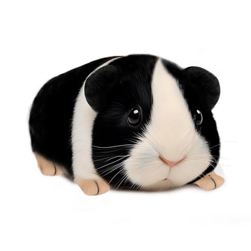 Mushplushies Guinea Pig Stuffed Animal  Cute Guinea Pig Plush for Kids  Realistic Stuffed Animals Small Live Animals Toys for Boys Girls Children's Christmas Birthday Gifts(Blank)
