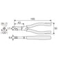 Hozan P-221 Chain Pliers For Industrial Machinery, Bicycles, Motorcycles