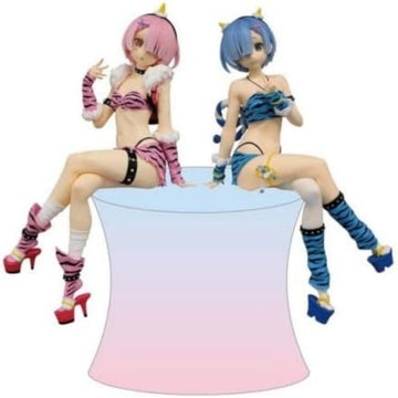 Furyu Corporation Noodle Stopper Figure -Demon Costume Rem & Ram-