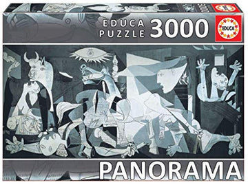 John N. Hansen Co. Guernica - Pablo Picasso Panoramic Puzzle 3000 Pieces