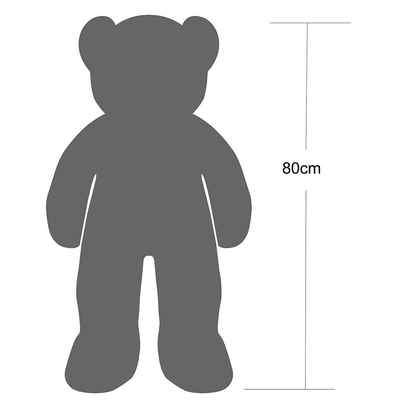 Yunnasi Big Teddy Bear Stuffed Animal 31.5 Inch Giant Teddy Bear With Love Heart Large Plush Toy Huge Soft Doll Gift For Kids Girls Girlfriend On Birthday Valentine'S Day Christmas Baby Shower Pink