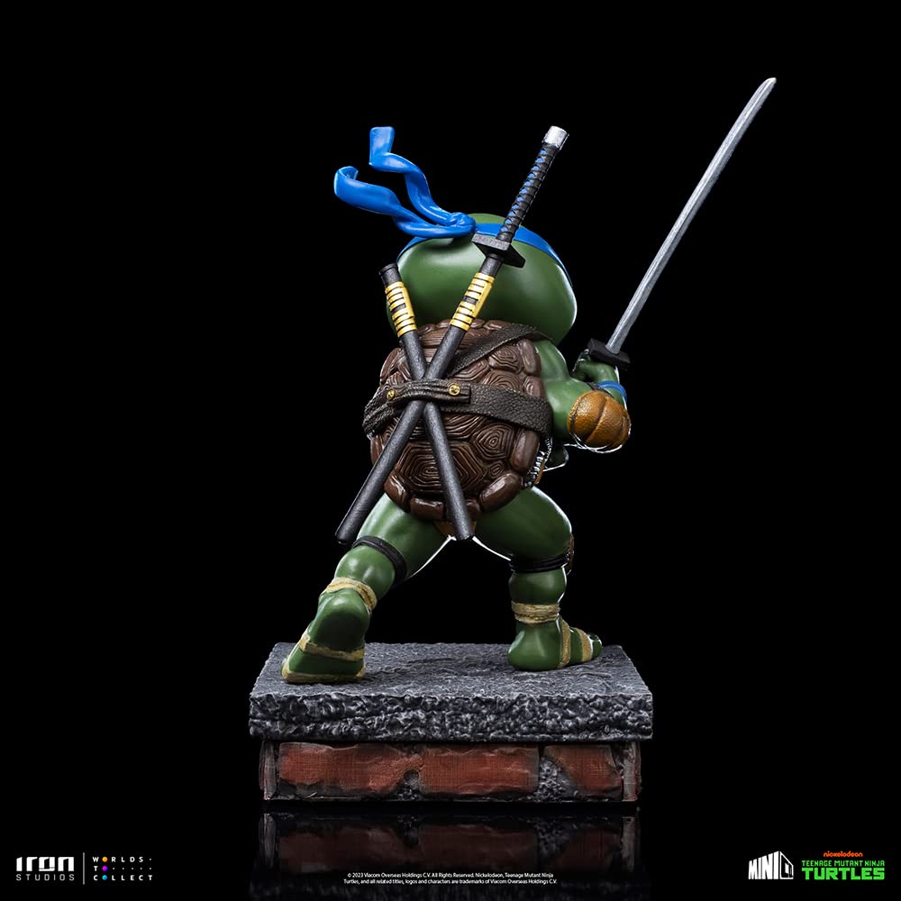Iron Studios San Diego Previews limited availability 2023 Teenage Mutant Ninja Turtles: Leonardo (Ver. 2) PX MiniCo Figure