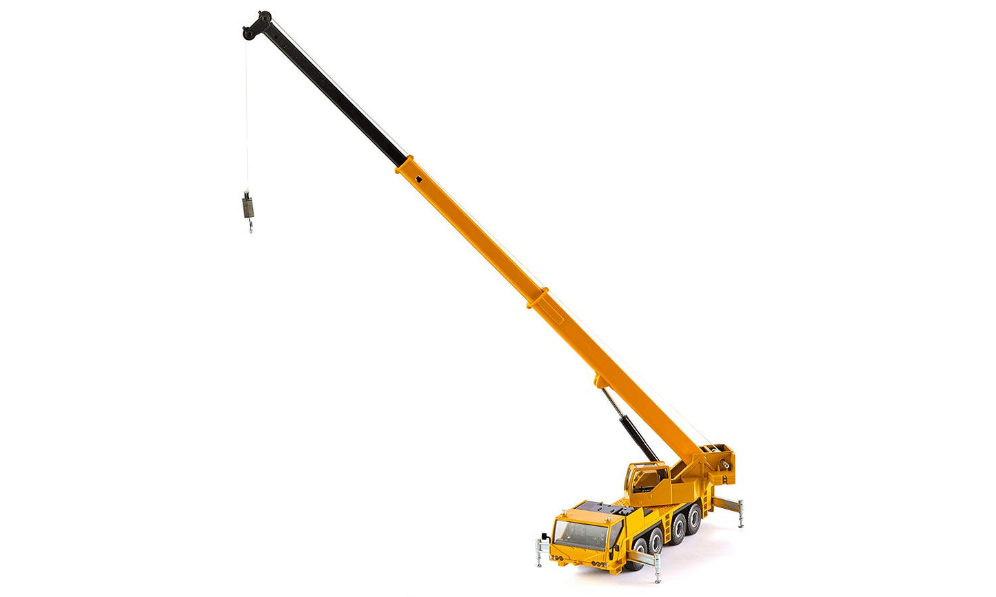 Siku 2110, Mobile Crane Truck, 1:55, Metal/Plastic, Yellow, Telescopic Extension Arm