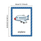 Lachilly Transportations English Learning Flashcards - High Frequency Words, Beginning Reading, Kindergarten Teaching Materials,