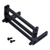 Metal Front Bumper 76mm for 1/10 RC Crawler LCG Rails TRX4 SCX10 SCX10 II 90046 90047 Upgrade Parts (Black)
