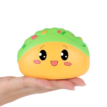 Anboor Squishies Taco Slow Rising Squishys Toy For Kids Soft Mexico Tacos Scented Stress Relief Realistic Food Cute Squeeze Squish Toy
