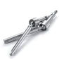 MORLORDY 2Pcs Improved RC Stainless Steel Front Axle Shaft Steering CVD Set for 1/24 RC Crawler Car SCX24 Upgrades Accessories