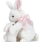 Bearington Some Bunny Loves You White Plush Stuffed Animal Bunny Rabbit, Adorable, Cuddly, Great Gift For Bunny Lovers Of All Ag
