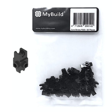 Mybuild Bricks Creative Building Blocks Pack F503 - Mecha Frame Toy Building Blocks Socket And Clip Pivot Joints 20 Pieces