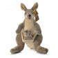 Cute Rabbit 10-Inch White Plush Kangaroo Toy - Stuffed Animal Doll