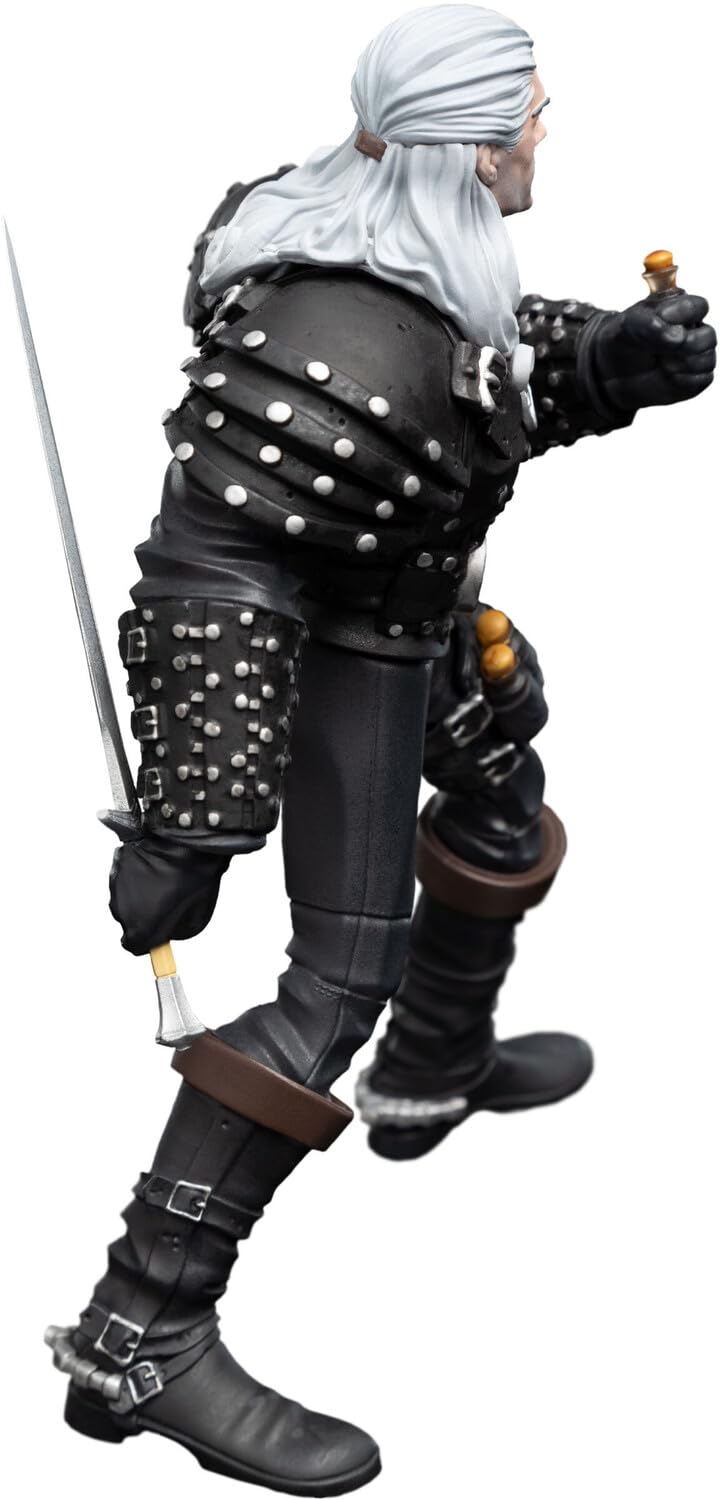 Weta Workshop Mini Epics Geralt of Rivia Figure - Multicolor Collectible, Model WETA345003803