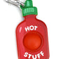 Top Trenz Omg Pop Fidgety Bubble Fidget Toy Stress Relief Anxiety Boredom Keychain (Bff - Tacos & Hot Sauce)