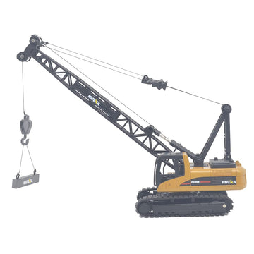 Ailejia Construction Trucks Toys Crane Truck 1/50 Scale DieCast Truck Engineering Car Metal Construction Vehicles Crane Machine 