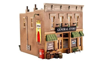 Woodland Scenics Landmark Structures Built & Ready Lubener'S General Store, O Scale