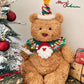 EASELR 10" Brown Bear Plush Toy, Soft Cotton Stuffed Animal Gift for Kids, Girlfriend, Birthday, Christmas