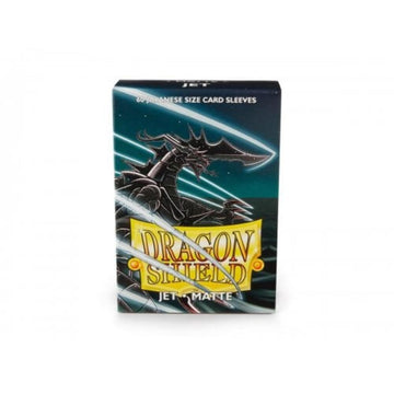 Arcane Tinmen 11124 Dragon Shield-Matte Japanese Size Sleeves 60Pk-Jet, Multicoloured