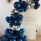 Bezente Giant Navy Blue Balloons - 36 Inch Jumbo Latex - 8 Pack for Baby Showers, Graduations, Weddings, and Parties