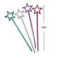 Fun Express - Mini Star Wands - Apparel Accessories - Costume Accessories - Bulk Accessories - 24 Pieces