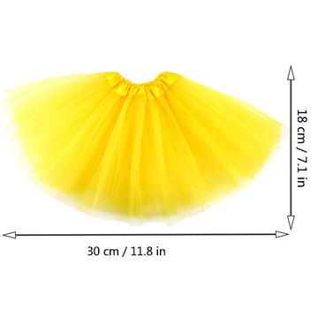 Marrywindix Yellow Giraffe Costume Tutu Set Animal Fancy Dress Costume Kit Halloween Party Dress Up Accessories