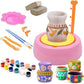 Urm Enterprises Electric Battery Operated Pottery Wheel, Clay Toy Set, Art Craft Kit, Diy Pottery, Craft Set, Ceramic Machine Wi