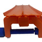 Hot Wheels Compatible Track C Clamp (Orange/Blue)