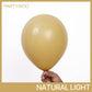 Partywoo Tan Balloons, 100 Pcs Boho Tan Balloons Different Sizes Pack Of 18 Inch 12 Inch 10 Inch 5 Inch Light Brown Balloons For Balloon Garland Or Balloon Arch As Birthday Party Decorations, Tan-F19