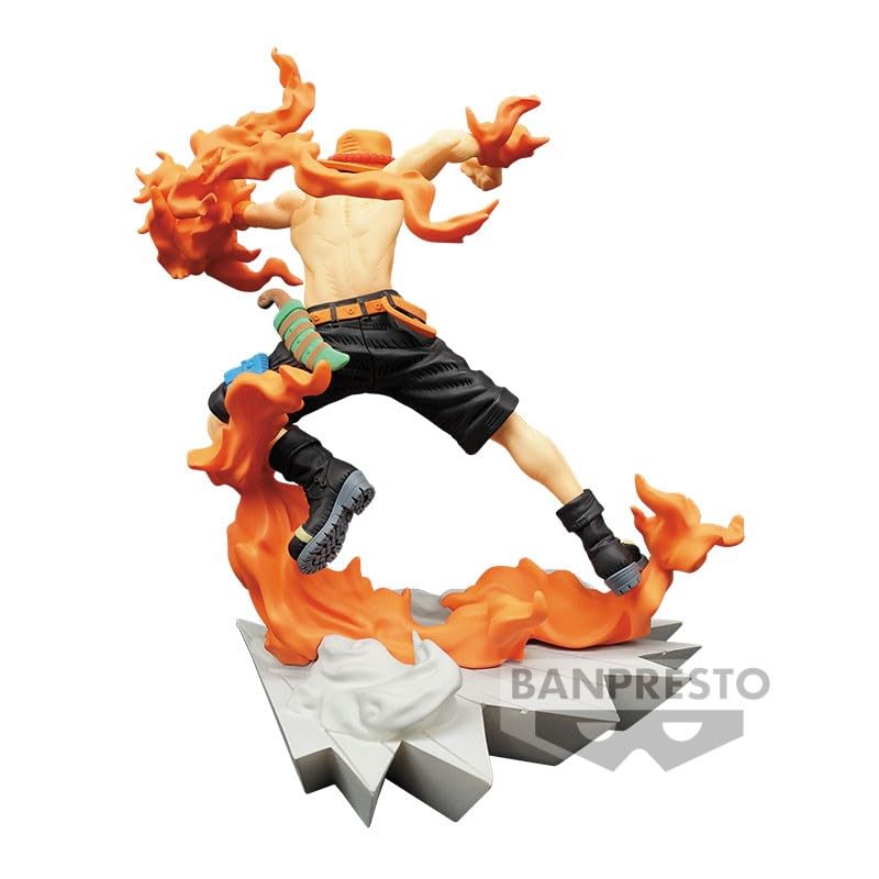 Banpresto - One Piece - Portgas. D. Ace, Bandai Spirits Senkozekkei Figure