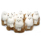 AlpacaNext Llama Stuffed Animal - 12 inch. Cute  Soft and Cuddly Alpaca Plush Toy Handcrafted on Real Alpaka Natural Fur  (12 inches  Brown & White)