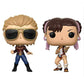 Funko POP! Marvel Vs Capcom Captain Marvel & Chun-Li Collectible Figure, 3.75" Vinyl, Brown/a, Model 22767