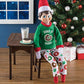 The Elf on the Shelf Donut Be Naughty PJs - Small Green Outfit for Elf Boys/Girls - Claus Couture CC Donut PJ