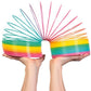 Liberty Imports 6 Jumbo Rainbow Coil Spring - Giant Classic Novelty Toy, Big Fun Large Magic Walking Magic Spring for Fidget and