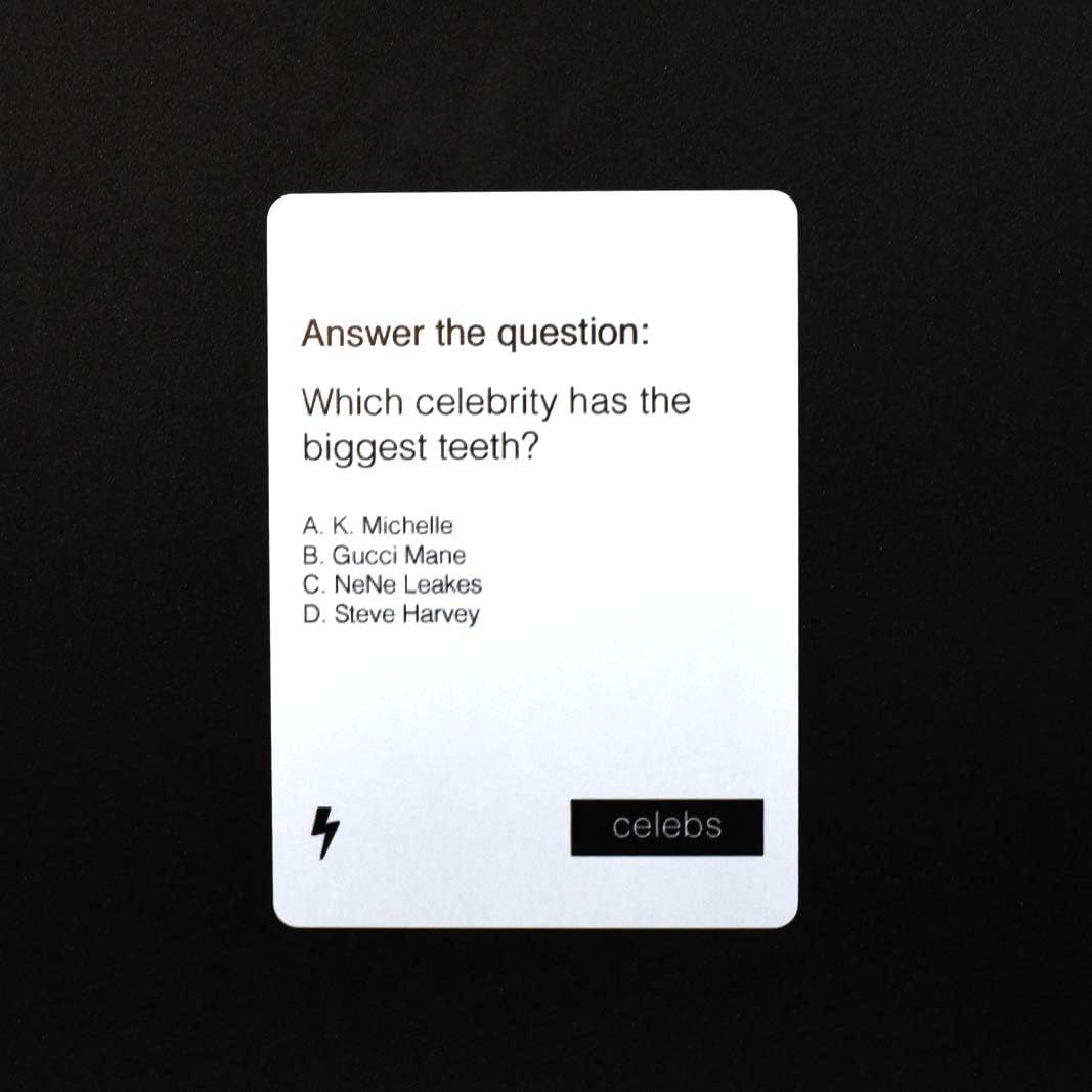 Black Card Revoked Fifth Edition - Fun Game for All Events | Black Color | Model B07ZXR31DL