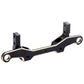 HobbyPark Brass Rear Bumper Mount Servo Mounting Bracket Stand Compatible with 1/10 Axial SCX10 III Upgrades JLU Wrangler