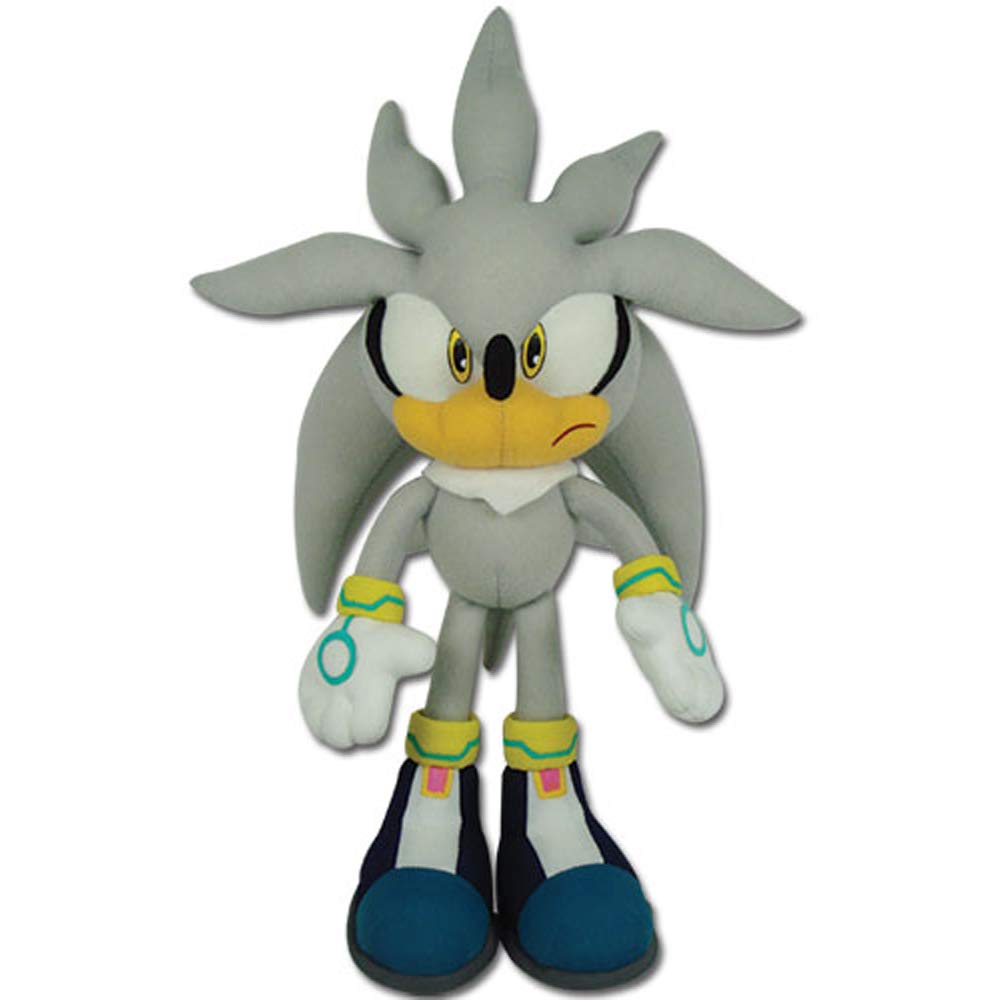 Great Eastern Sonic The Hedgehog Plush - Silver Sonic, 13", Multicolor, Plush, Model NEW_GE-8960