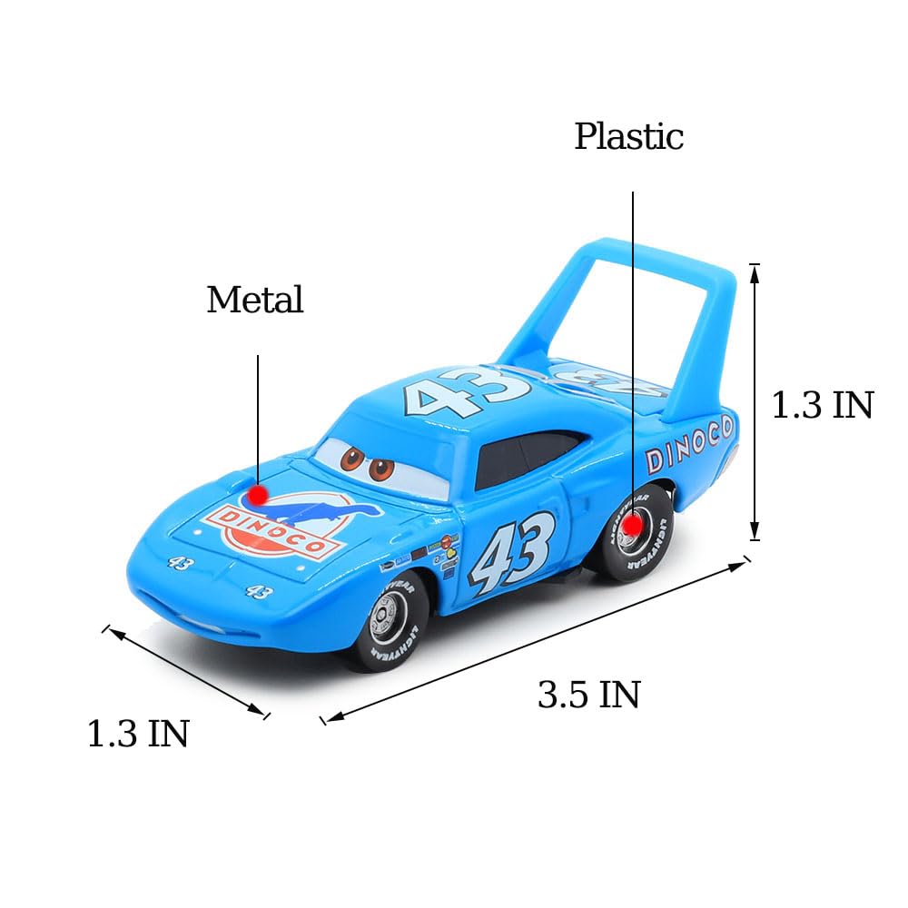 Svorufy Car 2 3 Toys, Truck And Car Set, Movie Car, Metal And Plastic Material, Children'S Christmas And Birthday Gifts (The Kin