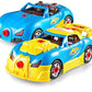 Play22 Take Apart Racing Car Set - 30 Pcs, Drill & Engine Sounds, STEM Building Toys for Kids 3+ Years, Multicolor