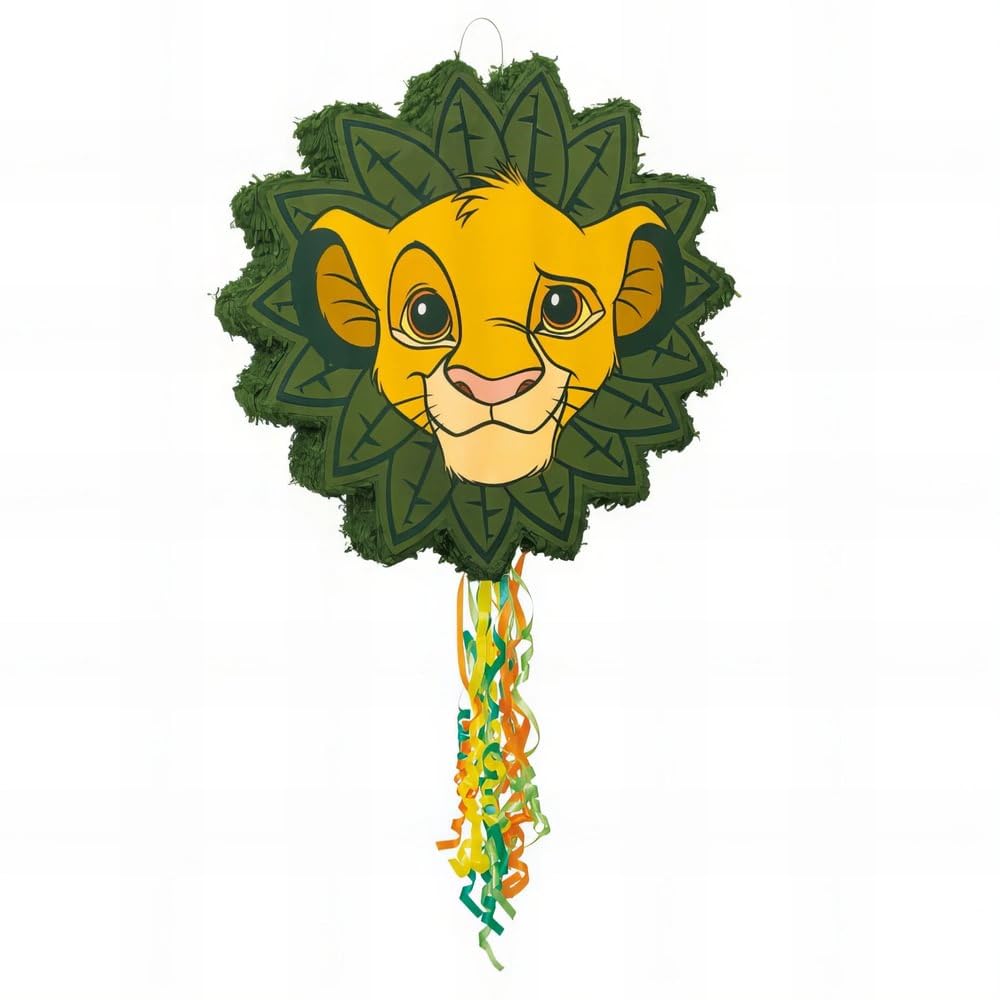 Disney Lion King Pull String Pinata - 7.5 X 11, 1 Pc