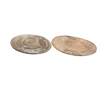 Mistborn Coin - Vin And Kelsier'S Flattened Clip